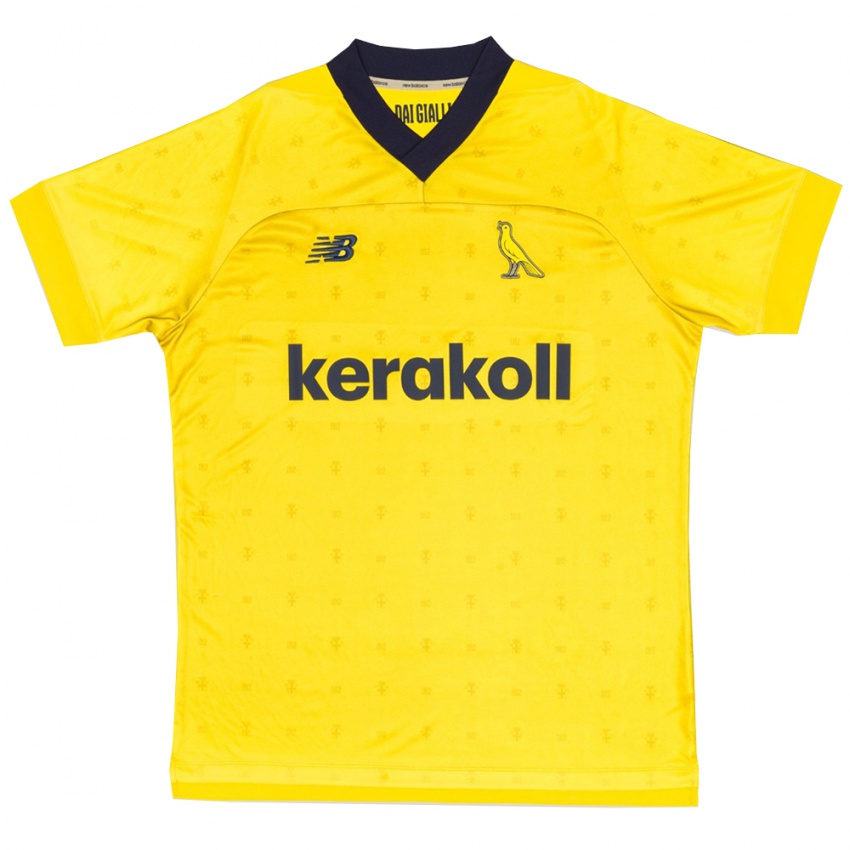 נשים פדרו מנדס #11 צהוב כחול נייבי ג'רזי ביתית 2025/26 חולצה קצרה