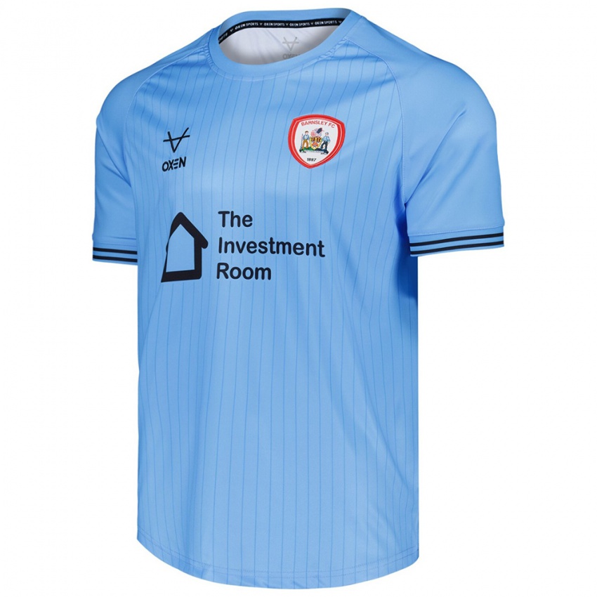 נשים בארנסלי כחול שמיים בהיר חולצת שוער 2025/26 חולצה קצרה