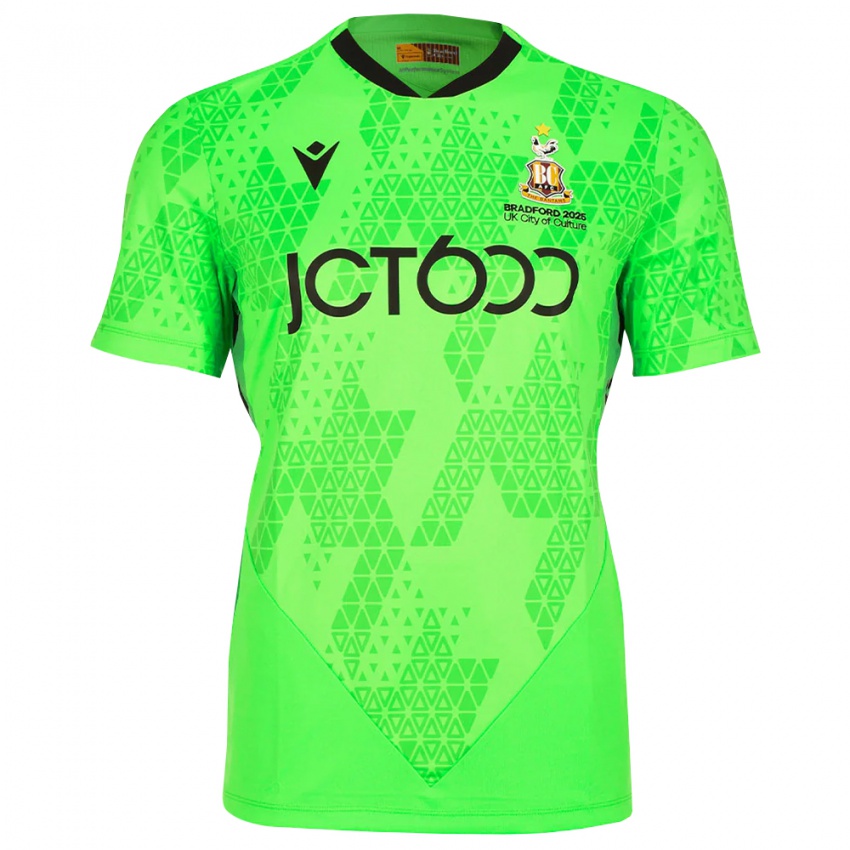 נשים ברדפורד סיטי ירוק אביבי חולצת שוער 2025/26 חולצה קצרה