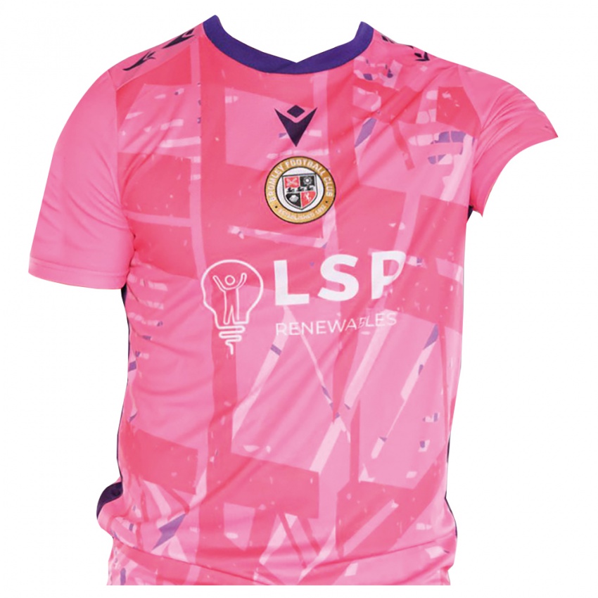 נשים ברומלי ורוד לבן חולצת שוער 2025/26 חולצה קצרה