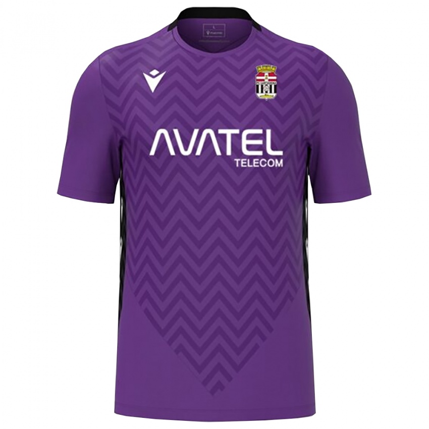 נשים קרטחנה סגול לבן חולצת שוער 2025/26 חולצה קצרה