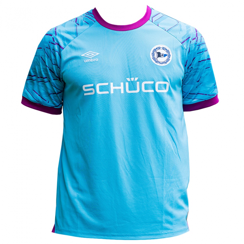 נשים ארמיניה בילפלד תכלת סגול חולצת שוער 2025/26 חולצה קצרה