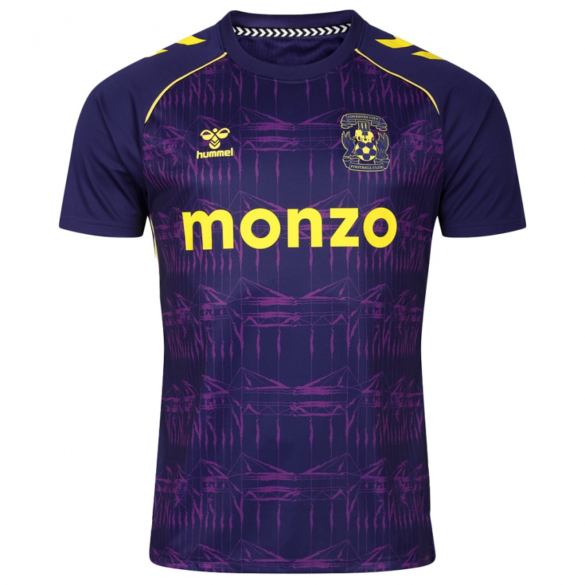 נשים בן ווילסון #13 סגול צהוב חולצת שוער 2025/26 חולצה קצרה