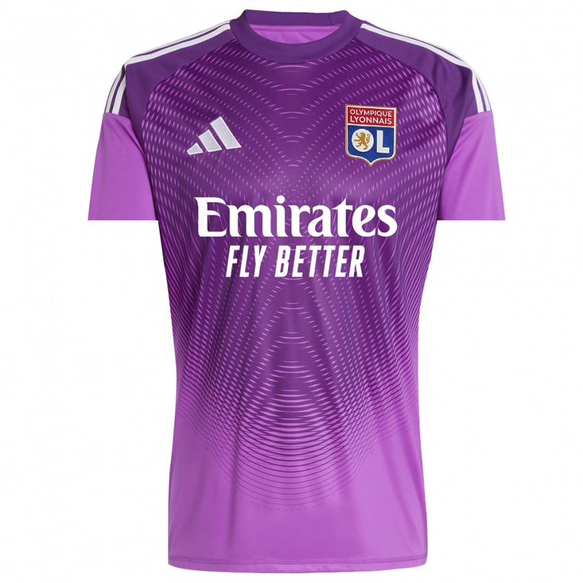 נשים אולימפיק ליון לבנדר חולצת שוער 2025/26 חולצה קצרה