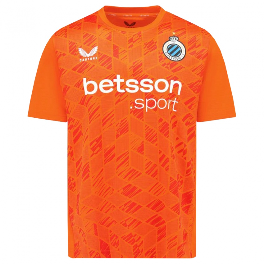 נשים סימון מיניולה #22 כתום לבן חולצת שוער 2025/26 חולצה קצרה