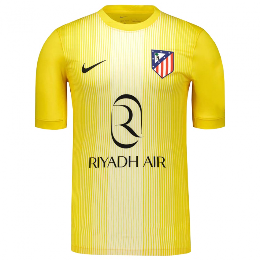 נשים פטריסיה לרקה #13 צהוב שחור חולצת שוער 2025/26 חולצה קצרה