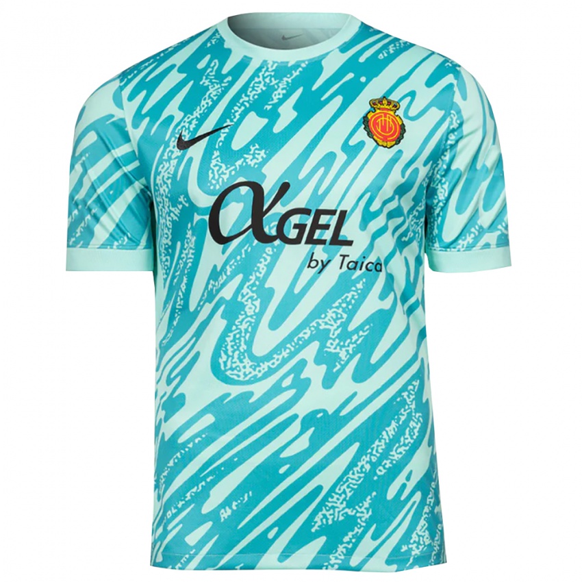 נשים פרה חואן גרסיה באוסה #1 ציאן שחור חולצת שוער 2025/26 חולצה קצרה