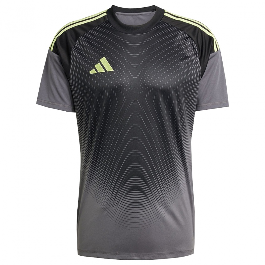 נשים סיידו סי #1 אפור כהה ירוק חולצת שוער 2025/26 חולצה קצרה