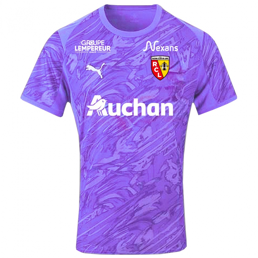 נשים לאנס לבנדר לבן חולצת שוער 2025/26 חולצה קצרה