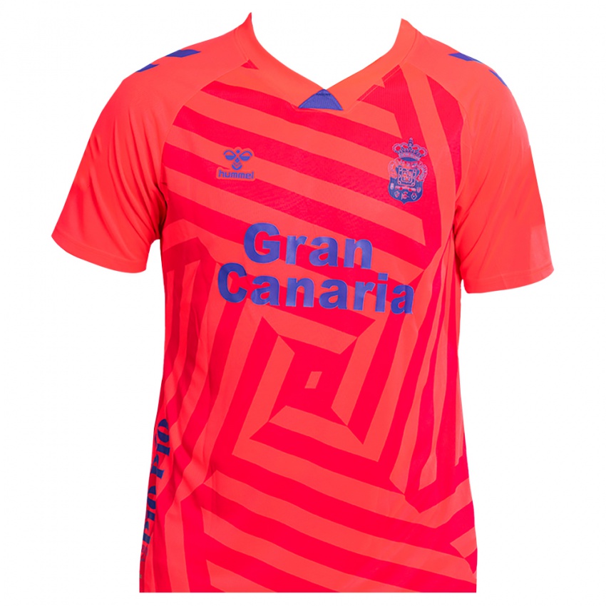 נשים לאס פאלמס אדום כחול חולצת שוער 2025/26 חולצה קצרה נשים לאס פאלמס אדום כחול חולצת שוער 2025/26 חולצה קצרה