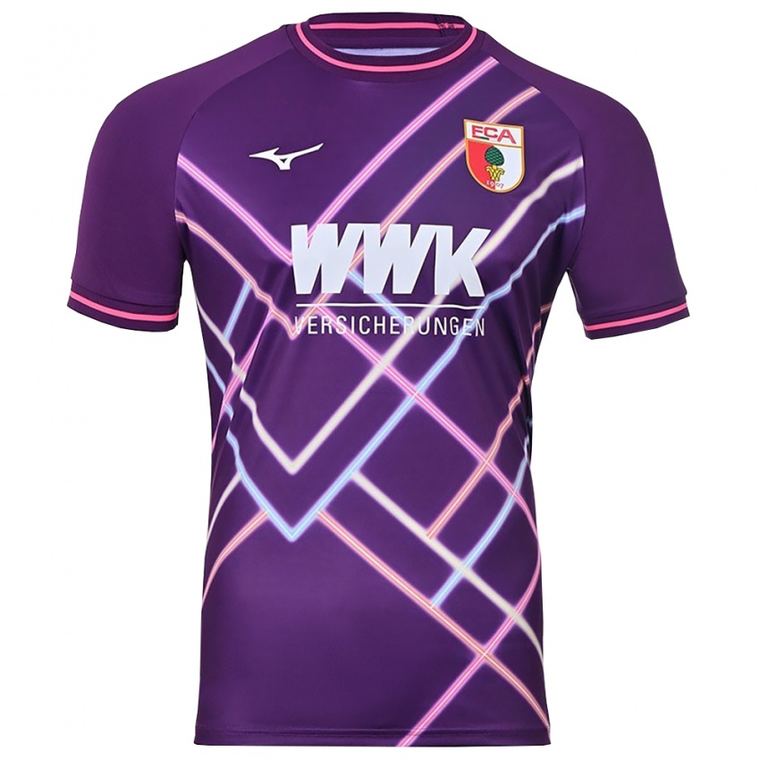 נשים פין דאהמן #1 סגול ורוד חולצת שוער 2025/26 חולצה קצרה