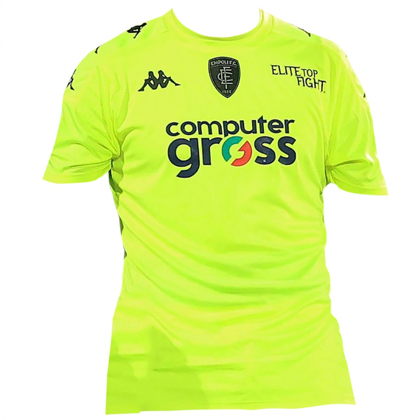 נשים פרנצ׳סקו ורסארי #52 ירוק פלורסנט חולצת שוער 2025/26 חולצה קצרה נשים פרנצ׳סקו ורסארי #52 ירוק פלורסנט חולצת שוער 2025/26 חולצה קצרה