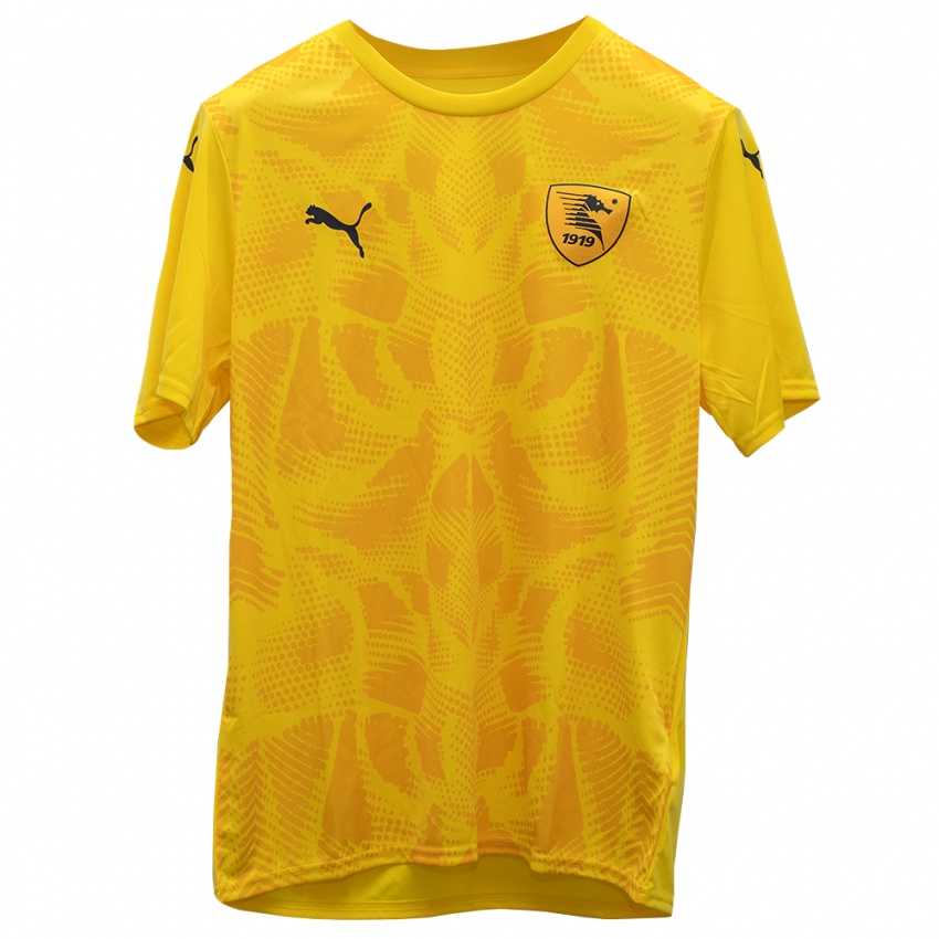 נשים פרנצ׳סקו קורייר #12 שחור צהוב חולצת שוער 2025/26 חולצה קצרה נשים פרנצ׳סקו קורייר #12 שחור צהוב חולצת שוער 2025/26 חולצה קצרה