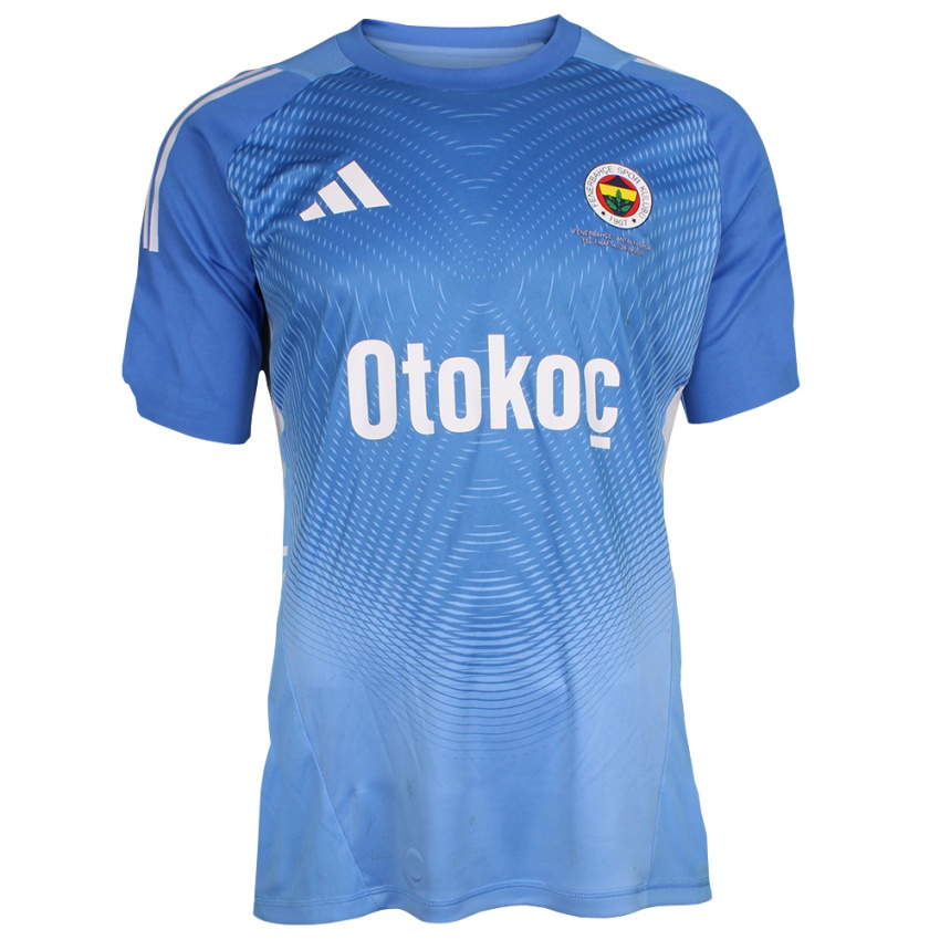 נשים פנרבחצ'ה לבן כחול רויאל חולצת שוער 2025/26 חולצה קצרה