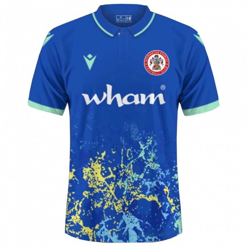 נשים James Rogerson #21 כחול צהוב הרחק ג'רזי 2025/26 חולצה קצרה