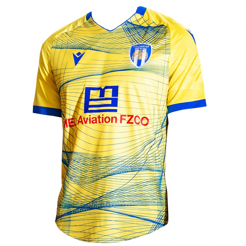 נשים השם שלך #0 צהוב כחול הרחק ג'רזי 2025/26 חולצה קצרה