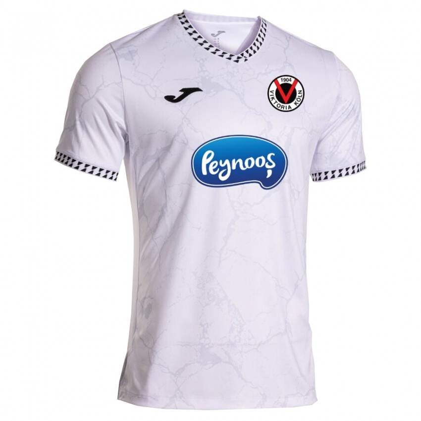 נשים ארנה שולץ #27 לבן שחור הרחק ג'רזי 2025/26 חולצה קצרה