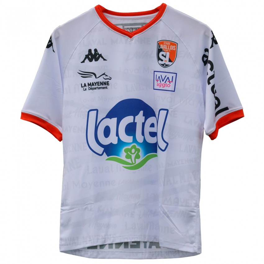 נשים Joachim Tekam Moukoue #0 לבן שחור הרחק ג'רזי 2025/26 חולצה קצרה