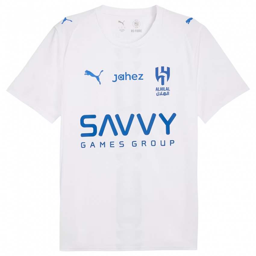 נשים יאסין בונו #37 לבן כחול הרחק ג'רזי 2025/26 חולצה קצרה נשים יאסין בונו #37 לבן כחול הרחק ג'רזי 2025/26 חולצה קצרה