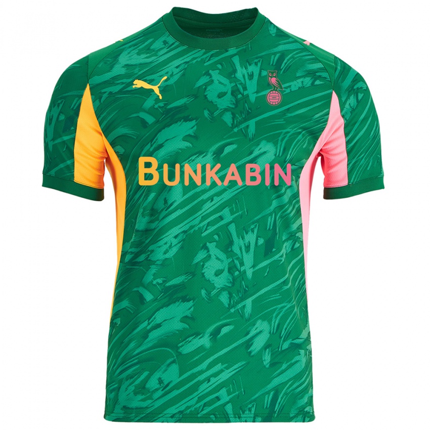 נשים אולדהאם אתלטיק כתום ירוק חולצת שוער 2025/26 חולצה קצרה