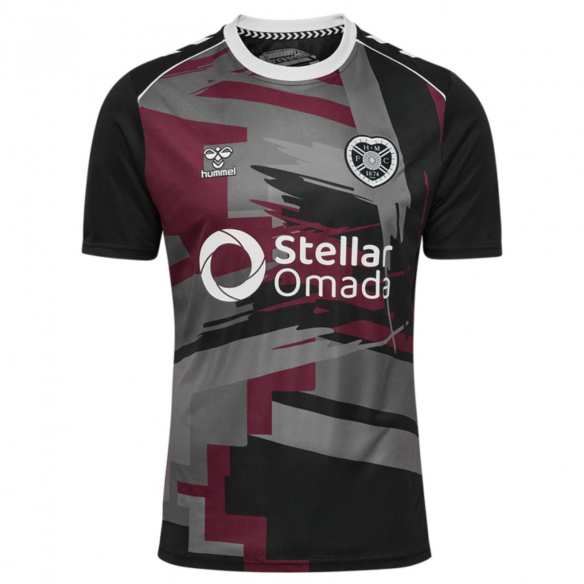 נשים הארט אוף מידלות'יאן בורדו כהה חולצת שוער 2025/26 חולצה קצרה