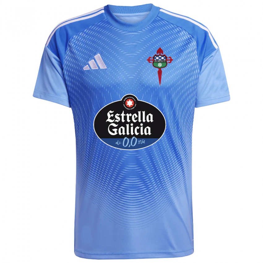 נשים סזאר פרננדס #25 כחול בהיר לבן חולצת שוער 2025/26 חולצה קצרה