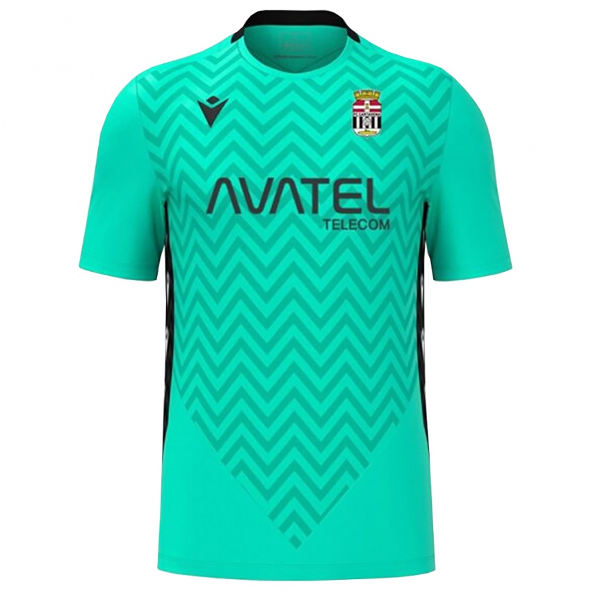 נשים קרטחנה ירוק שחור חולצת שוער 2025/26 חולצה קצרה