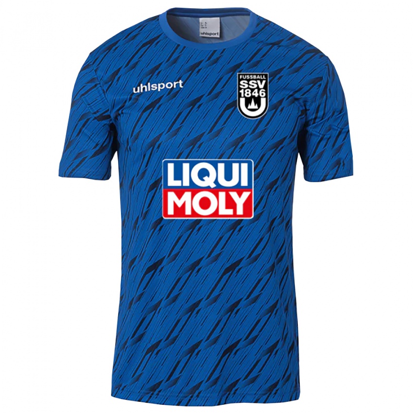 נשים אולם 1846 כחול רויאל לבן חולצת שוער 2025/26 חולצה קצרה