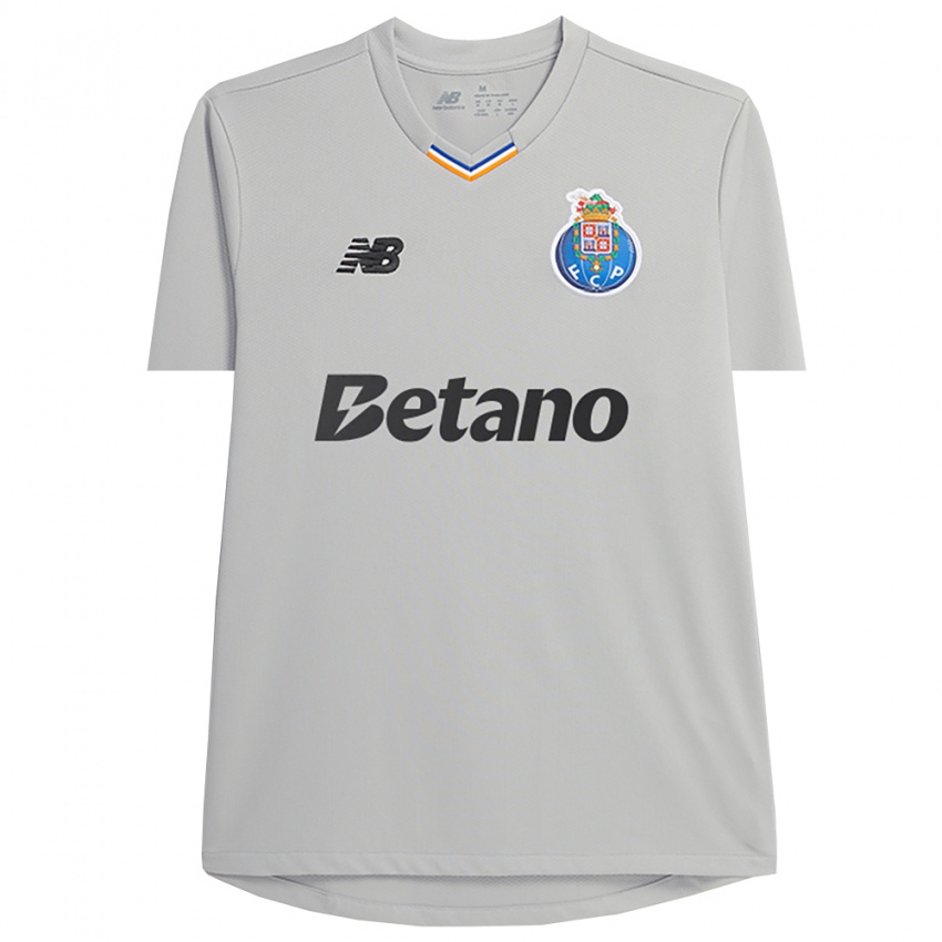 נשים פורטו אפור בהיר שחור חולצת שוער 2025/26 חולצה קצרה נשים פורטו אפור בהיר שחור חולצת שוער 2025/26 חולצה קצרה