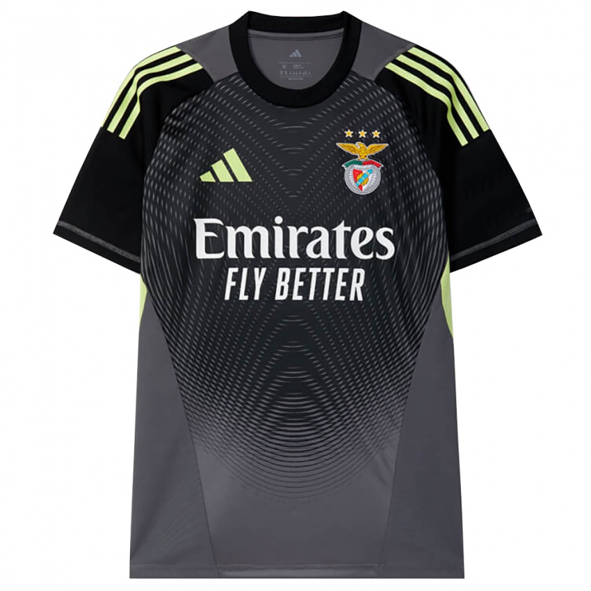 נשים סמואל סוארס #24 אפור כהה שחור חולצת שוער 2025/26 חולצה קצרה