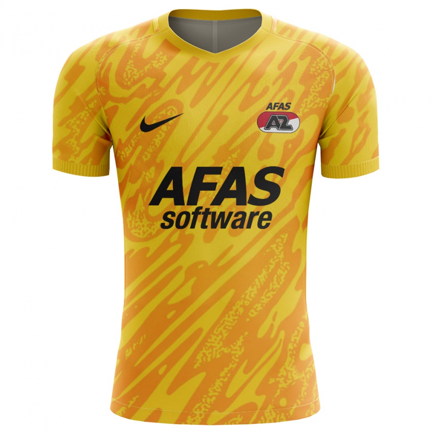 נשים פין מולינאר #23 כתום צהוב שחור חולצת שוער 2025/26 חולצה קצרה