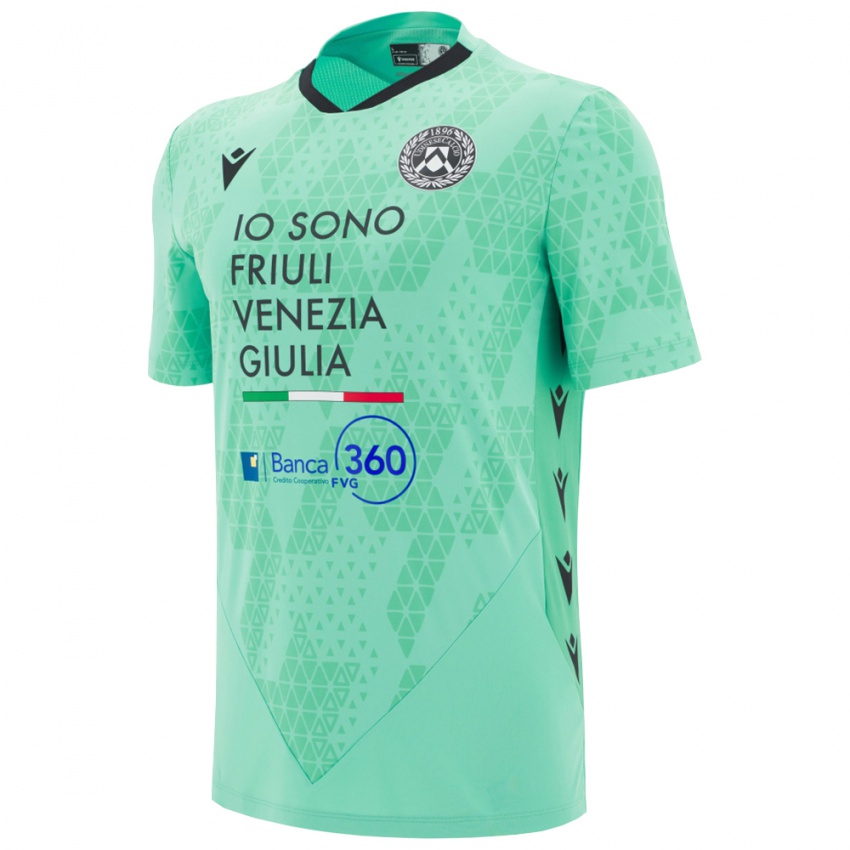 נשים אודינזה שחור אקוומרין חולצת שוער 2025/26 חולצה קצרה