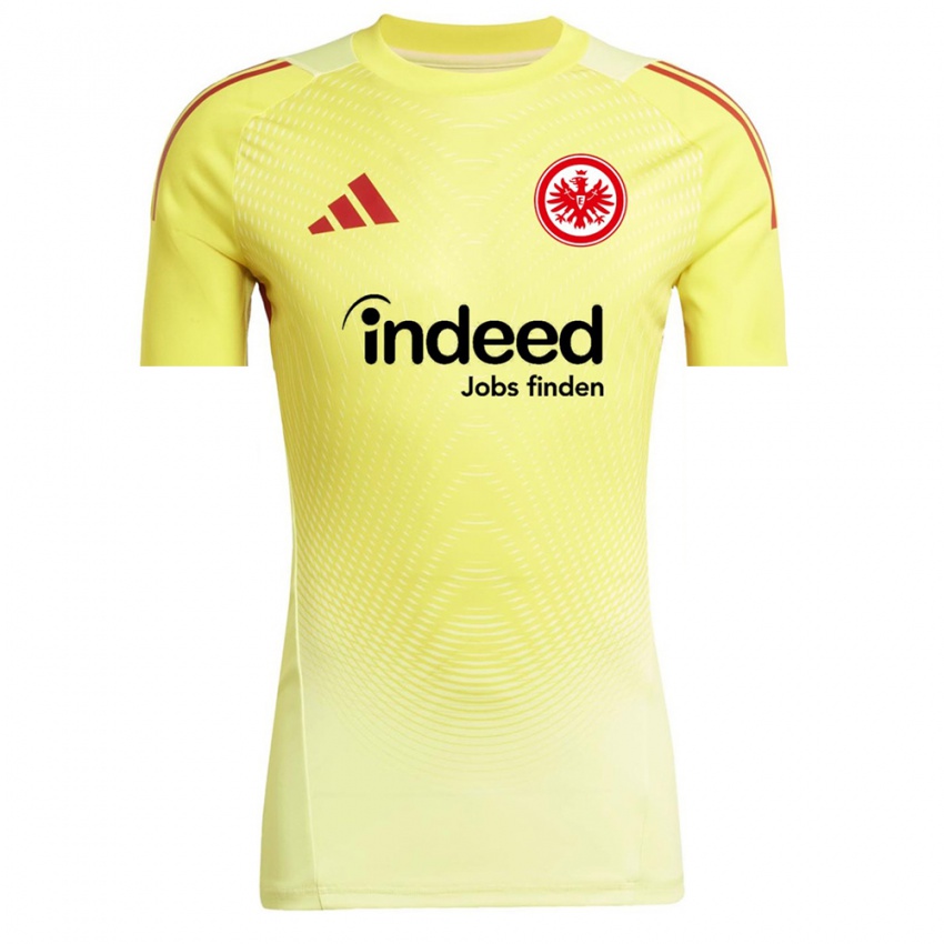 נשים סופיה וינקלר #1 צהוב בהיר שחור חולצת שוער 2025/26 חולצה קצרה