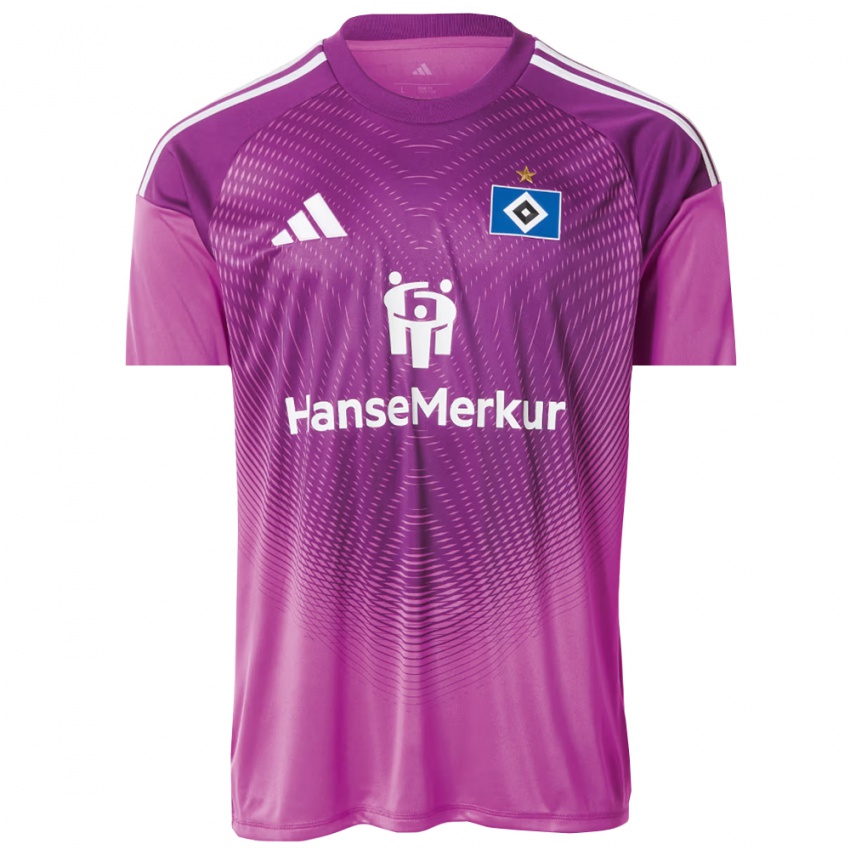 נשים פרננדו דיקס #41 סגול לבן לילך חולצת שוער 2025/26 חולצה קצרה