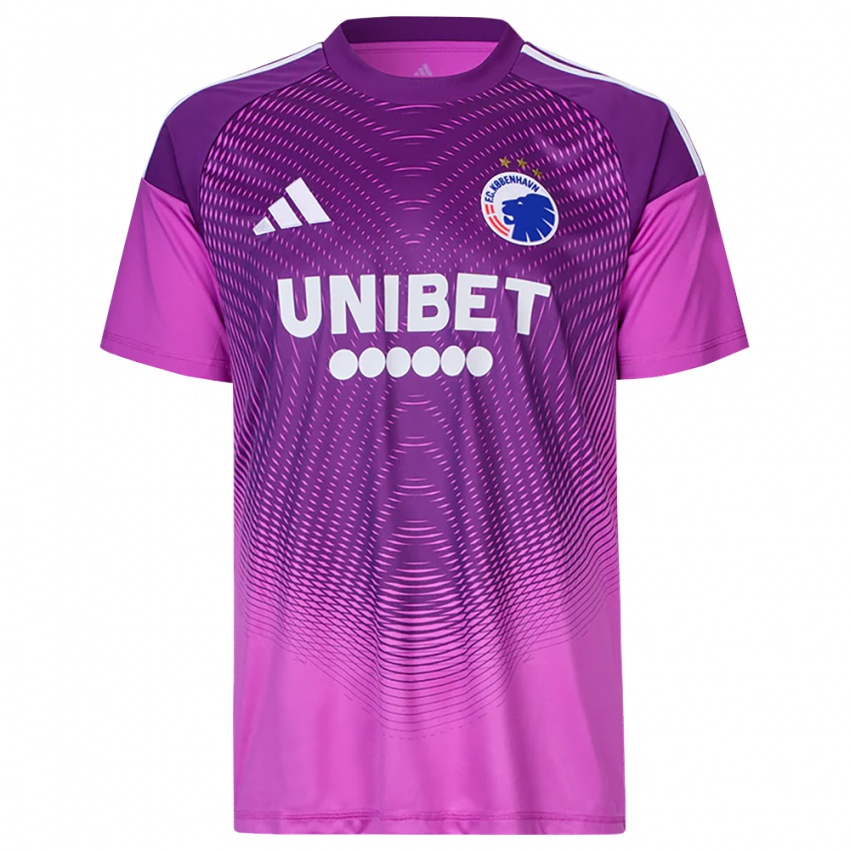 נשים פ.צ. קופנהגן לבן סגול לילך חולצת שוער 2025/26 חולצה קצרה