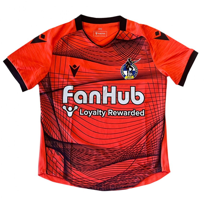 נשים בריסטול רוברס שחור אדום חולצת שוער 2025/26 חולצה קצרה