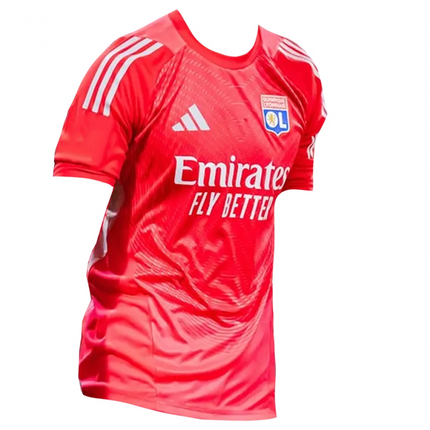 נשים לאסין דיארה #50 אדום כתום חולצת שוער 2025/26 חולצה קצרה