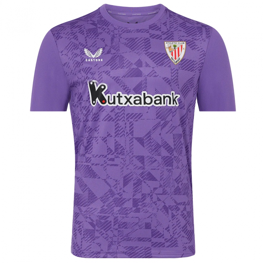 נשים סימון גרסיה ולירו #13 סגול לבן חולצת שוער 2025/26 חולצה קצרה