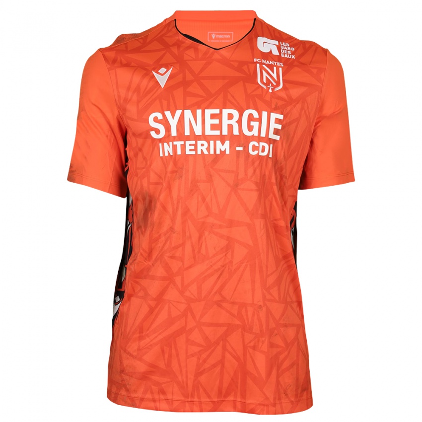 נשים פטריק קארלגרן #30 כתום לבן חולצת שוער 2025/26 חולצה קצרה