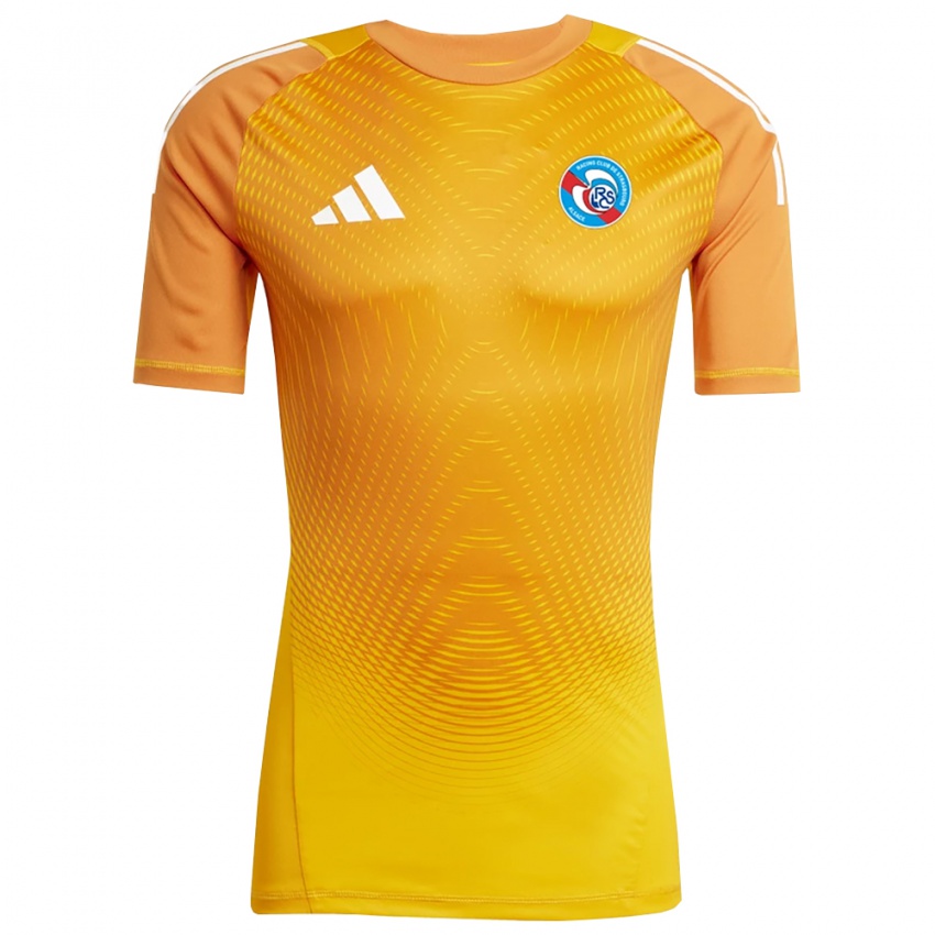 נשים שטרסבורג כתום לבן חולצת שוער 2025/26 חולצה קצרה