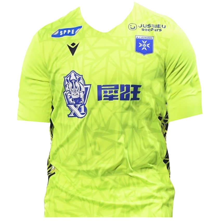 נשים פייר ריל #1 ירוק פלורסנט חולצת שוער 2025/26 חולצה קצרה