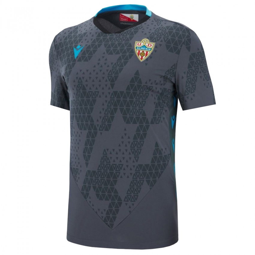 נשים אלמריה אפור כהה שחור חולצת שוער 2025/26 חולצה קצרה