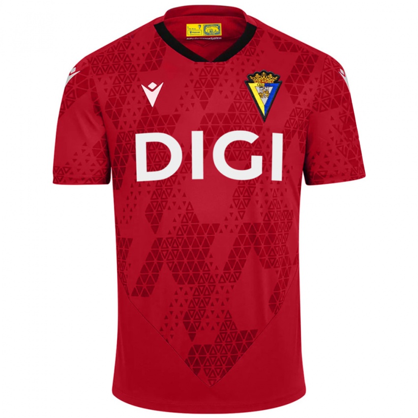 נשים פר פרז #1 אדום לבן חולצת שוער 2025/26 חולצה קצרה