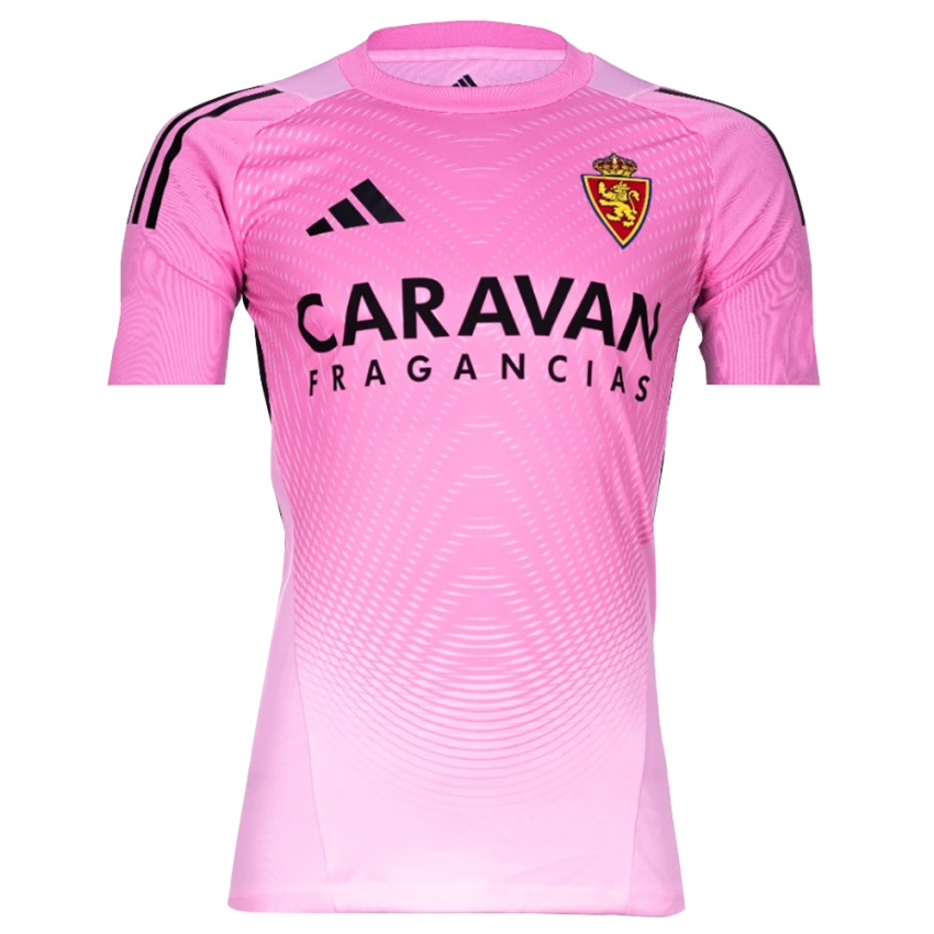 נשים סרג׳יו בראר מארין #35 ורוד בהיר שחור חולצת שוער 2025/26 חולצה קצרה