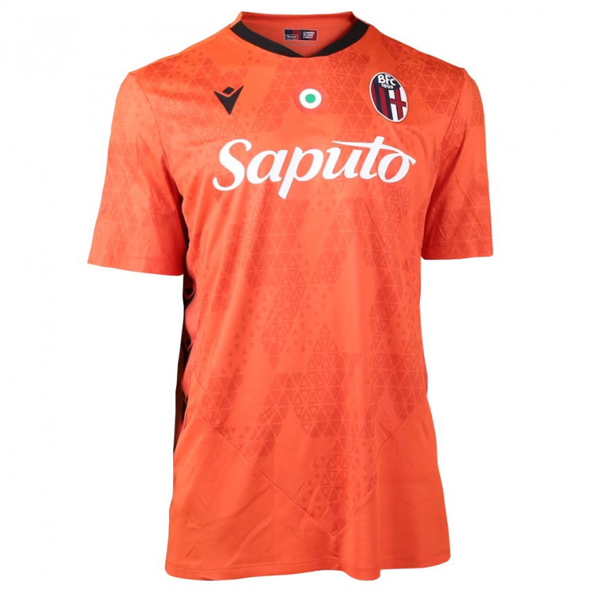 נשים פדריקו רבגליה #34 כתום שחור לבן חולצת שוער 2025/26 חולצה קצרה