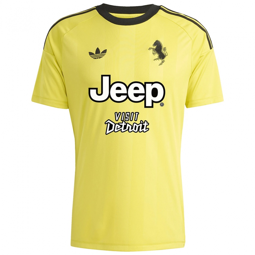 נשים סימון סקאליה #25 לבן צהוב חולצת שוער 2025/26 חולצה קצרה