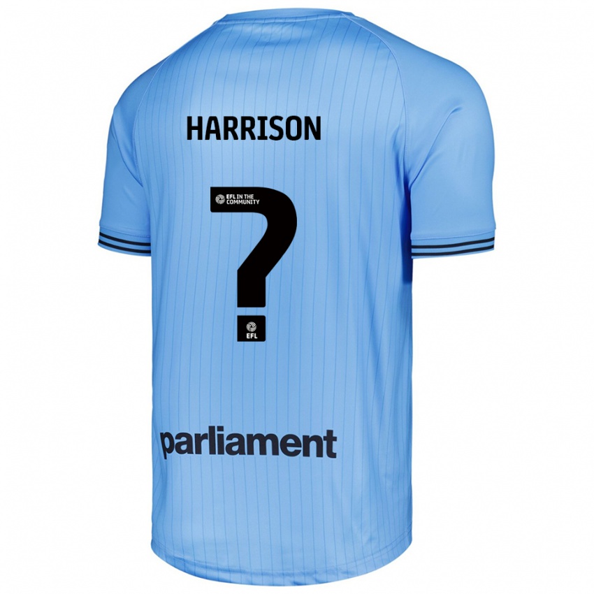 ילדים Ashleigh Ridsdel-Harrison #0 כחול שמיים בהיר חולצת שוער 2025/26 חולצה קצרה