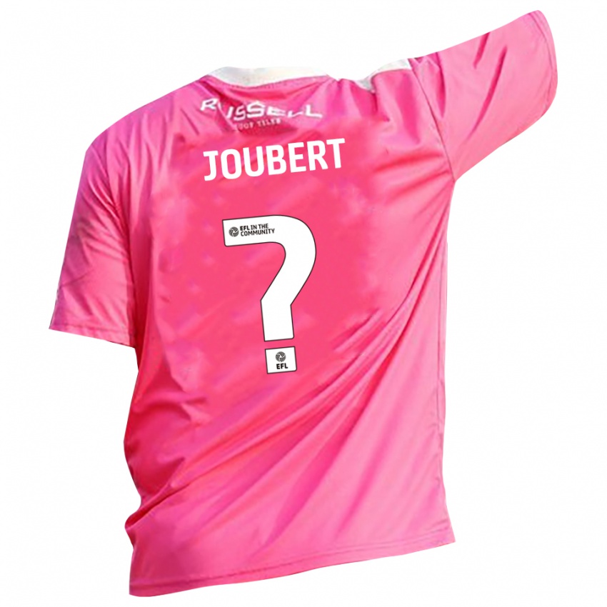 ילדים Lucas Joubert #0 ורוד רוז חולצת שוער 2025/26 חולצה קצרה