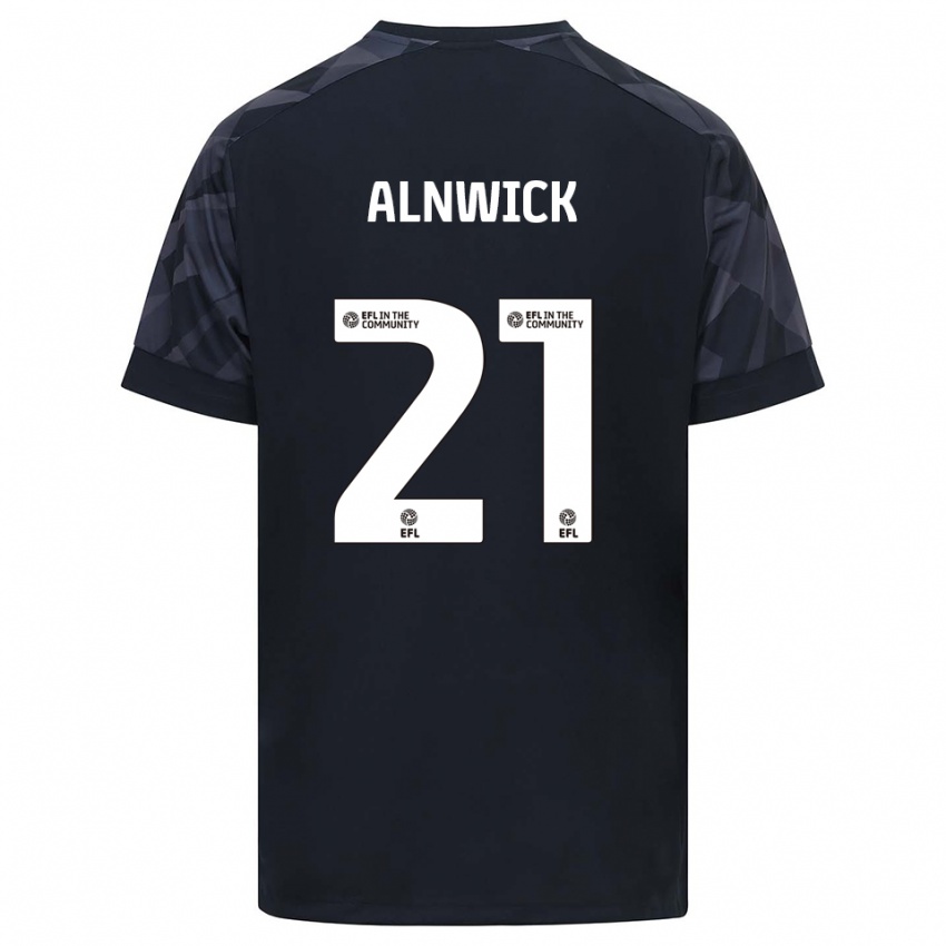 ילדים כמו אלנוויק #21 שחור לבן חולצת שוער 2025/26 חולצה קצרה