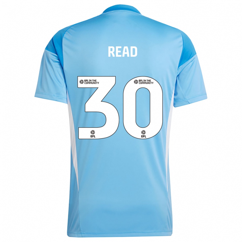 ילדים ז׳סמין ריד #30 כחול שמיים חולצת שוער 2025/26 חולצה קצרה